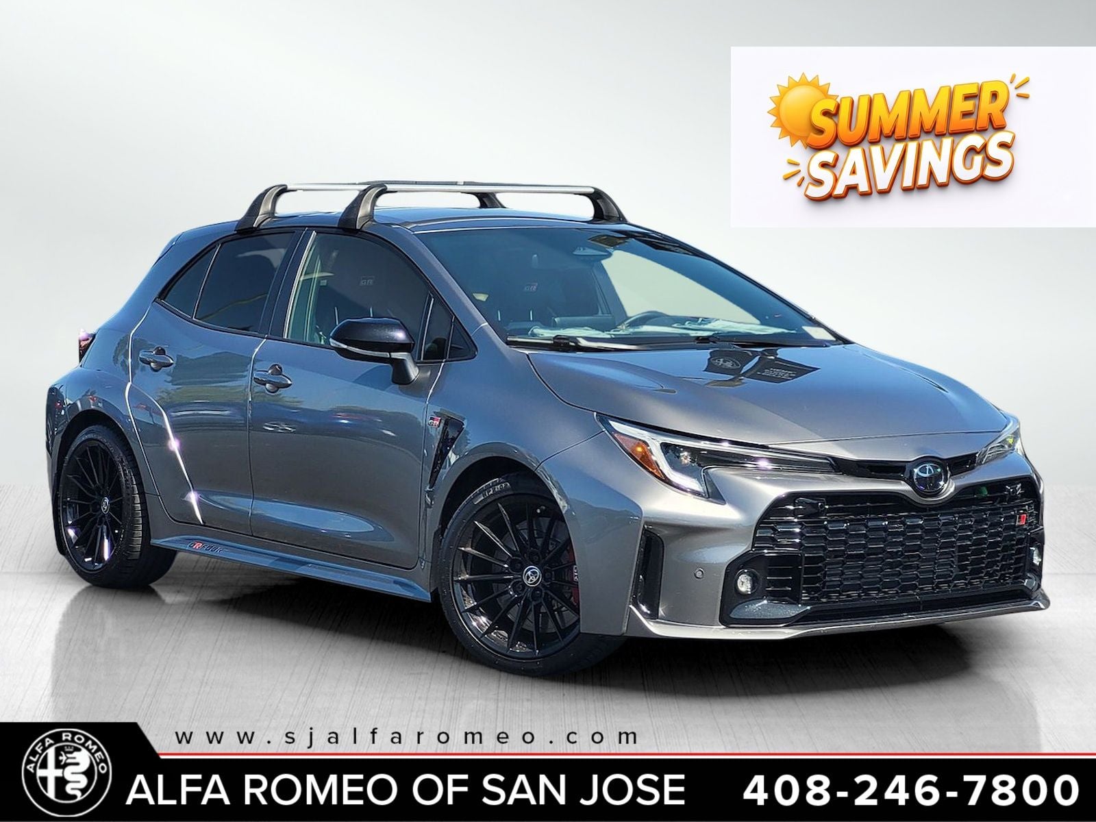 Heavy Metal 2024 Toyota GR Corolla Hatchback All-Wheel Drive 6-Speed Manual