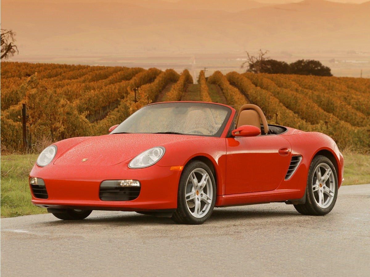 Guards Red 2007 Porsche Boxster Convertible Rear-Wheel Drive 5-Speed Manual Overdrive