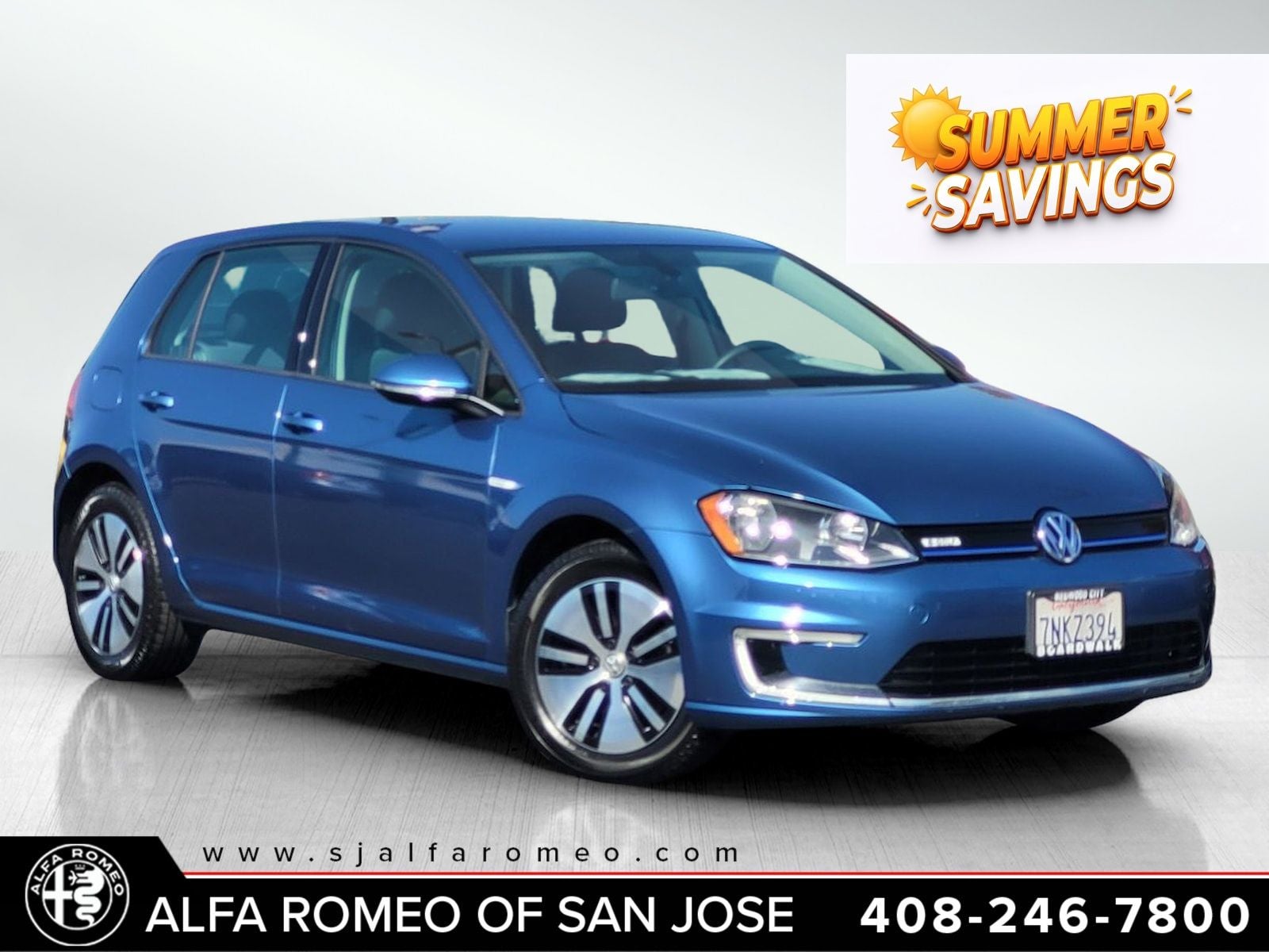  2016 Volkswagen e-Golf SE   
