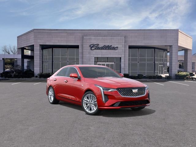 Radiant Red Tintcoat 2026 Cadillac CT4 Sedan Rear-Wheel Drive Automatic