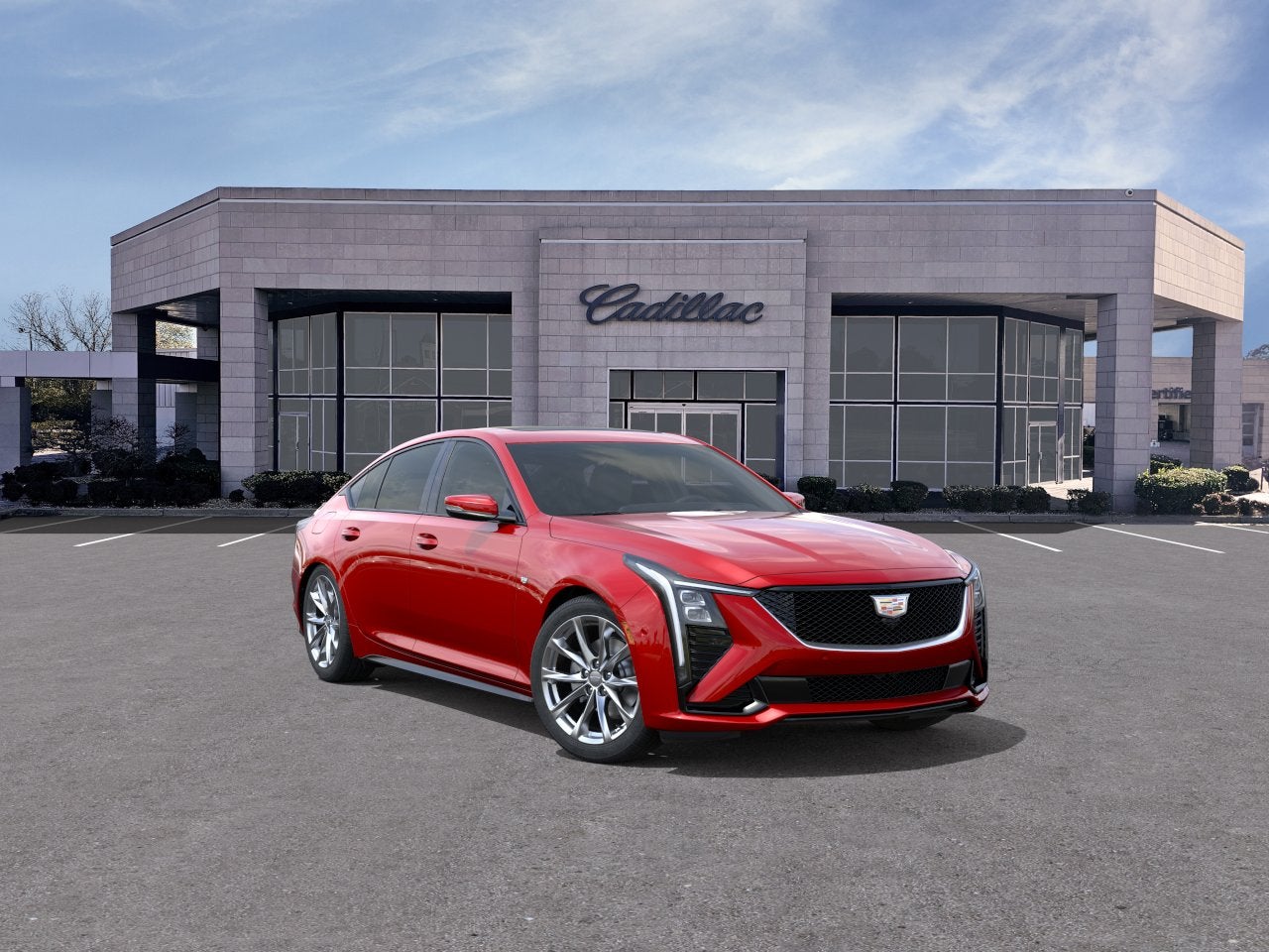 Radiant Red Tintcoat 2026 Cadillac CT5 Sedan Rear-Wheel Drive Automatic