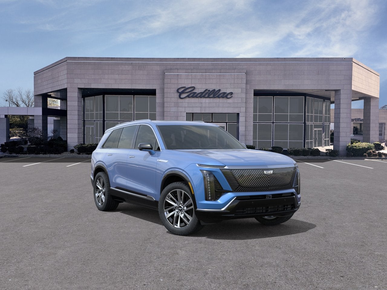 Blue Graphite Tricoat 2027 Cadillac VISTIQ SUV / Crossover All-Wheel Drive Automatic