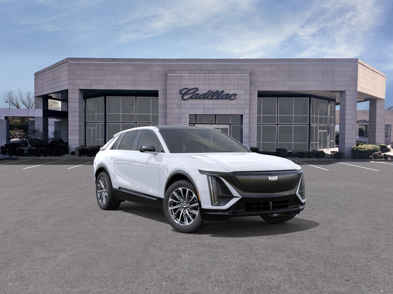 Vibrant White Tricoat 2027 Cadillac LYRIQ SUV / Crossover Rear-Wheel Drive Automatic
