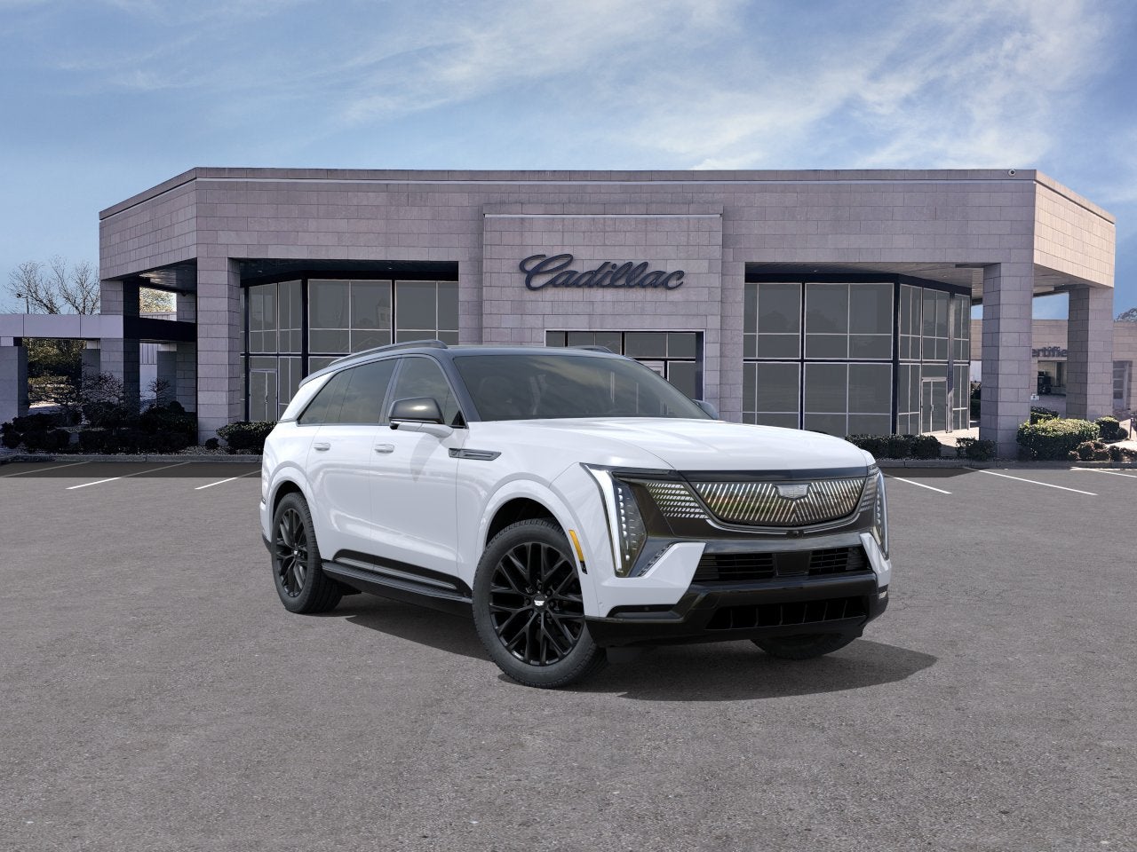 Vibrant White Tricoat 2026 Cadillac Escalade IQ SUV / Crossover All-Wheel Drive Automatic