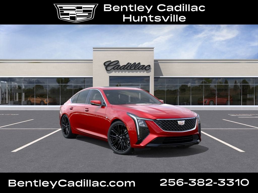 Radiant Red Tintcoat 2026 Cadillac CT5 Premium Luxury RWD Sedan Rear-Wheel Drive Automatic