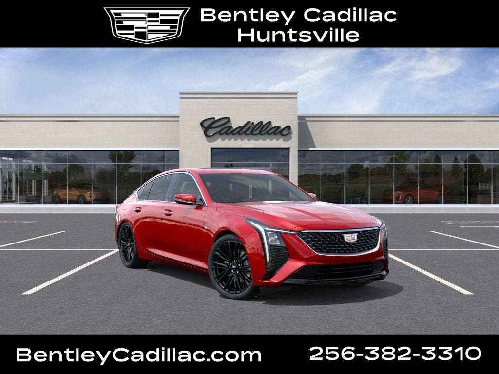 Radiant Red Tintcoat 2026 Cadillac CT5 Sedan Rear-Wheel Drive Automatic