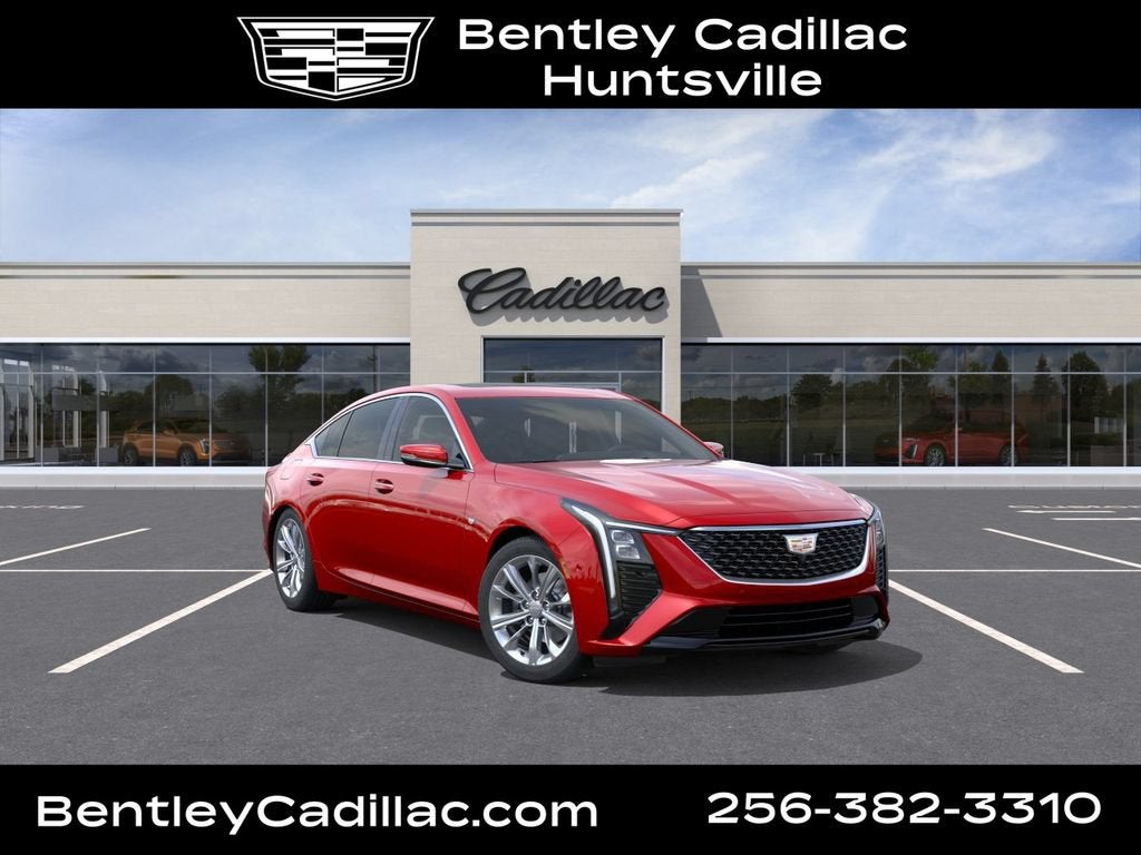 Radiant Red Tintcoat 2026 Cadillac CT5 Sedan Rear-Wheel Drive Automatic