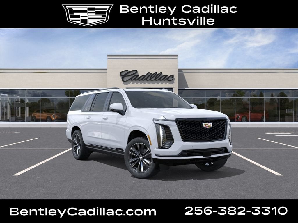 Vibrant White Tricoat 2026 Cadillac Escalade ESV SUV / Crossover Four-Wheel Drive Automatic