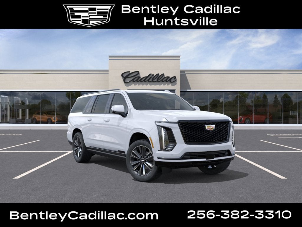 Vibrant White Tricoat 2026 Cadillac Escalade ESV SUV / Crossover Four-Wheel Drive Automatic