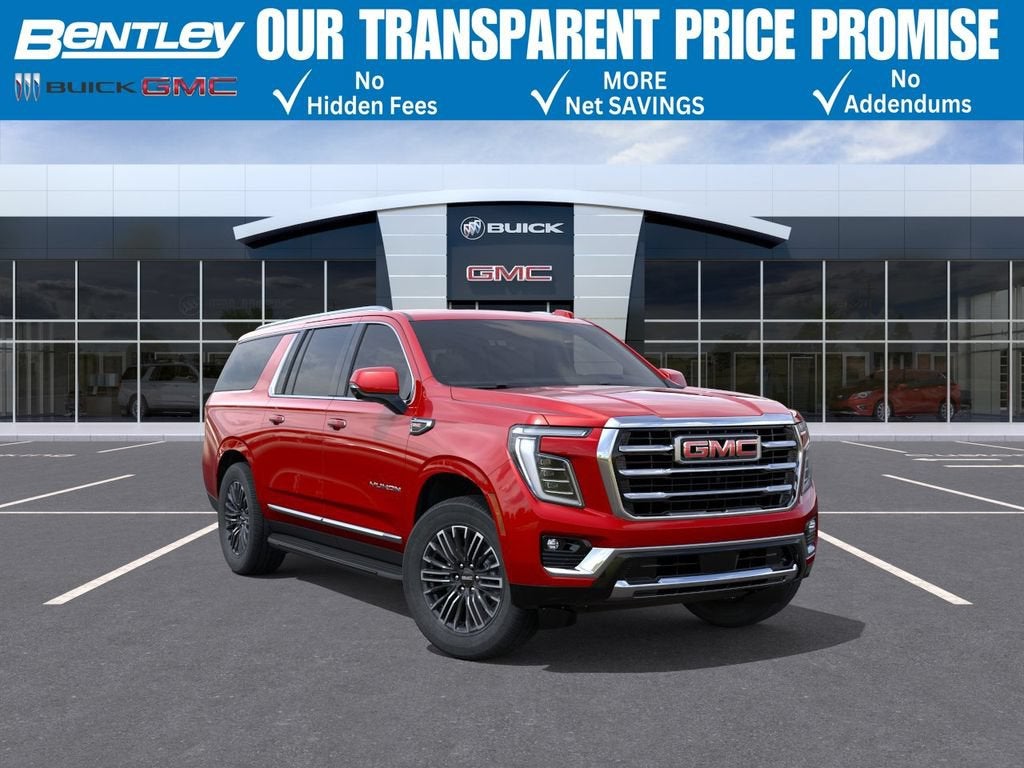 Volcanic Red Tintcoat 2026 GMC Yukon XL SUV / Crossover Four-Wheel Drive Automatic