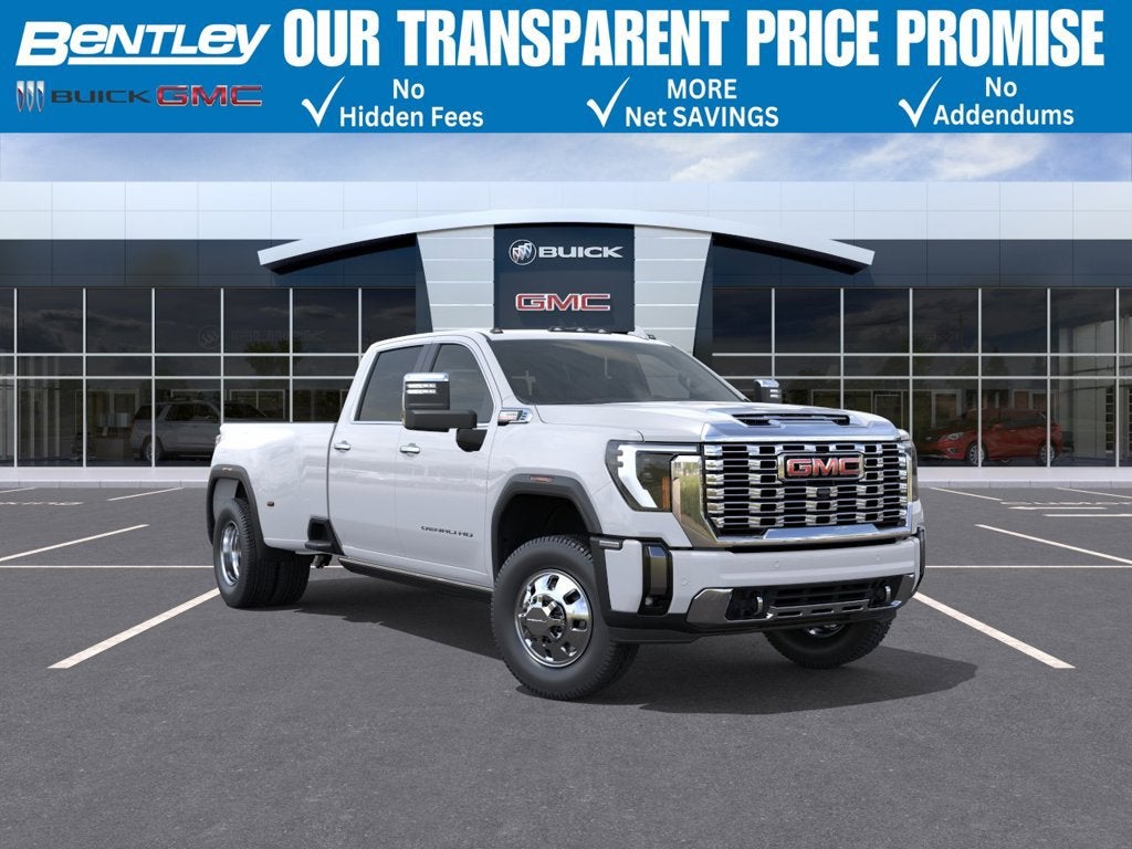 Summit White 2026 GMC Sierra 3500HD Pickup Truck Four-Wheel Drive Automatic