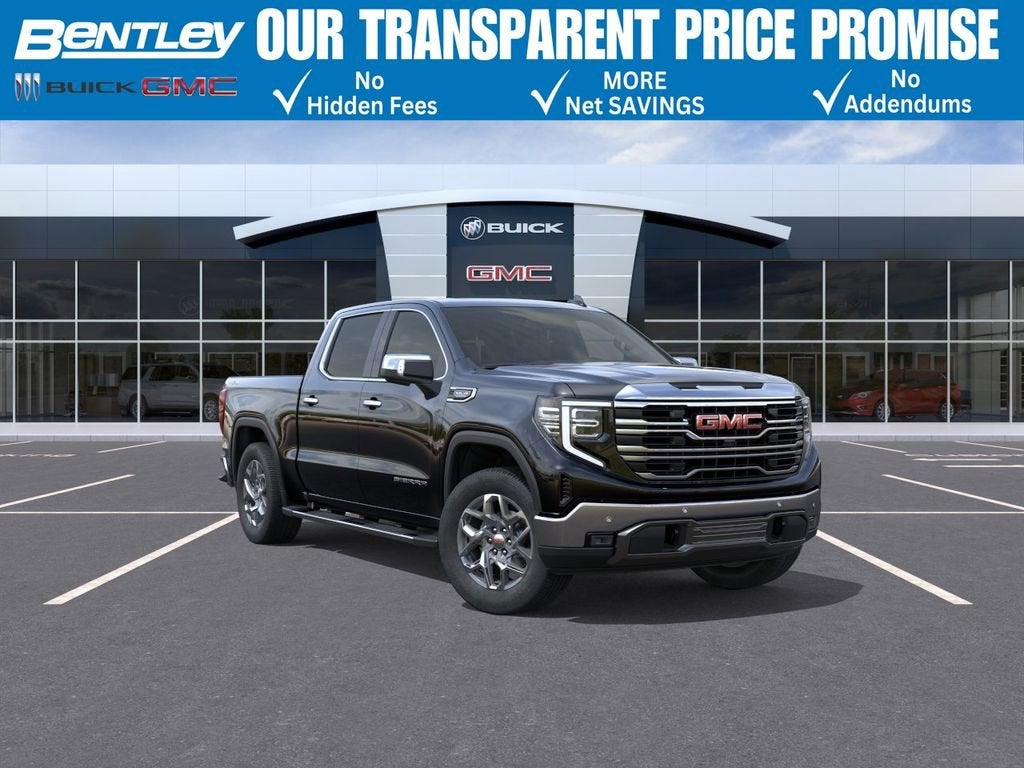 Onyx Black 2026 GMC Sierra 1500 Pickup Truck Four-Wheel Drive Automatic