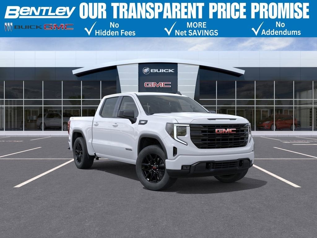 Summit White 2026 GMC Sierra 1500 Pickup Truck Four-Wheel Drive Automatic