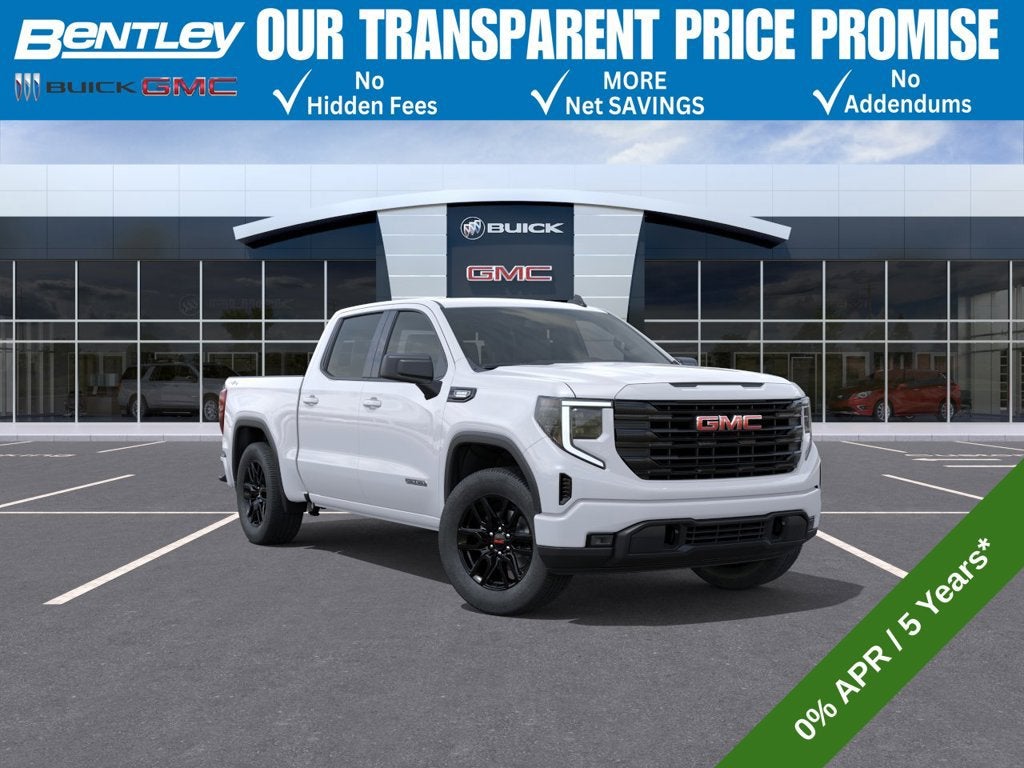 Summit White 2026 GMC Sierra 1500 Pickup Truck Four-Wheel Drive Automatic