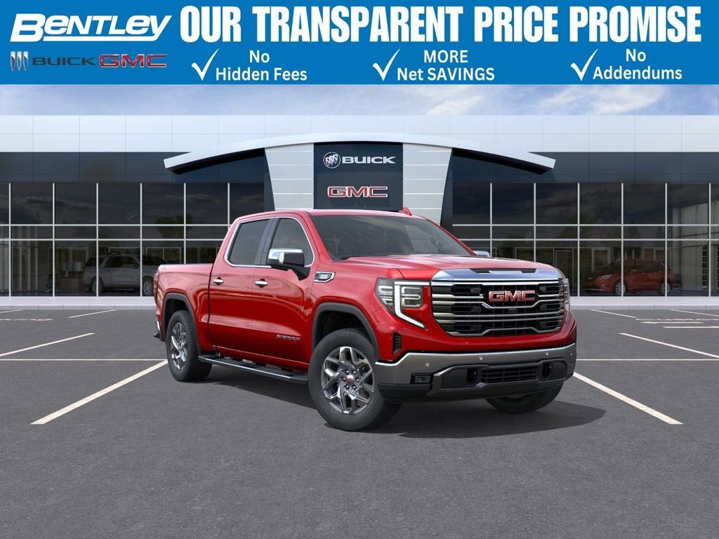 Volcanic Red Tintcoat 2026 GMC Sierra 1500 Pickup Truck Four-Wheel Drive Automatic