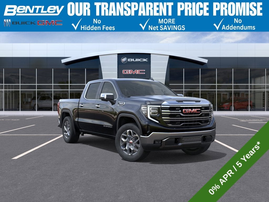Onyx Black 2026 GMC Sierra 1500 Pickup Truck Four-Wheel Drive Automatic