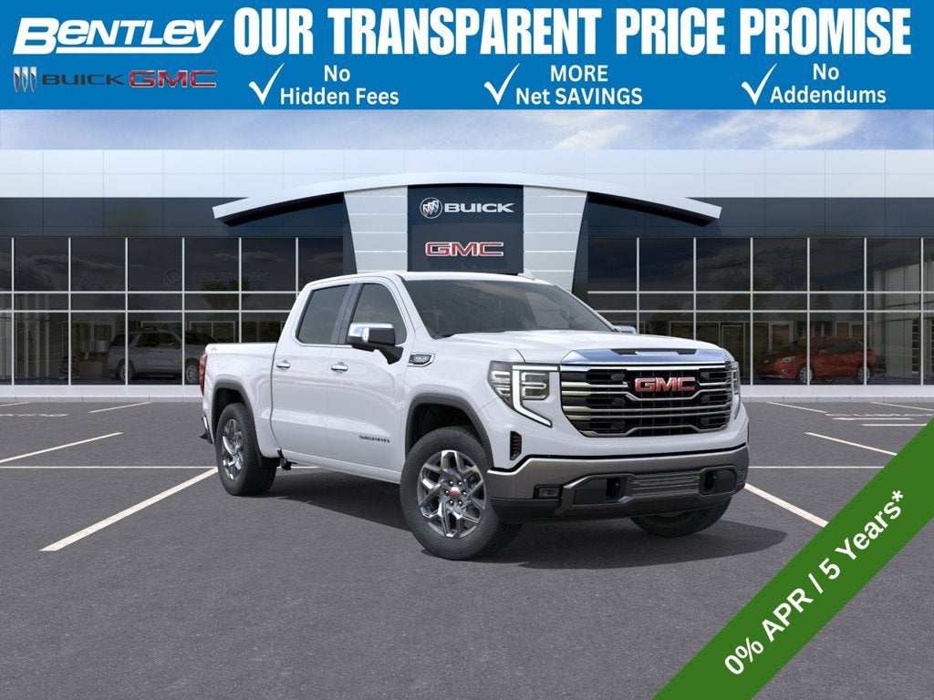 Summit White 2026 GMC Sierra 1500 Pickup Truck Four-Wheel Drive Automatic