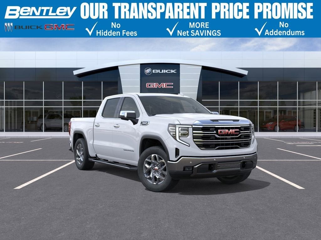 Summit White 2026 GMC Sierra 1500 Pickup Truck Four-Wheel Drive Automatic