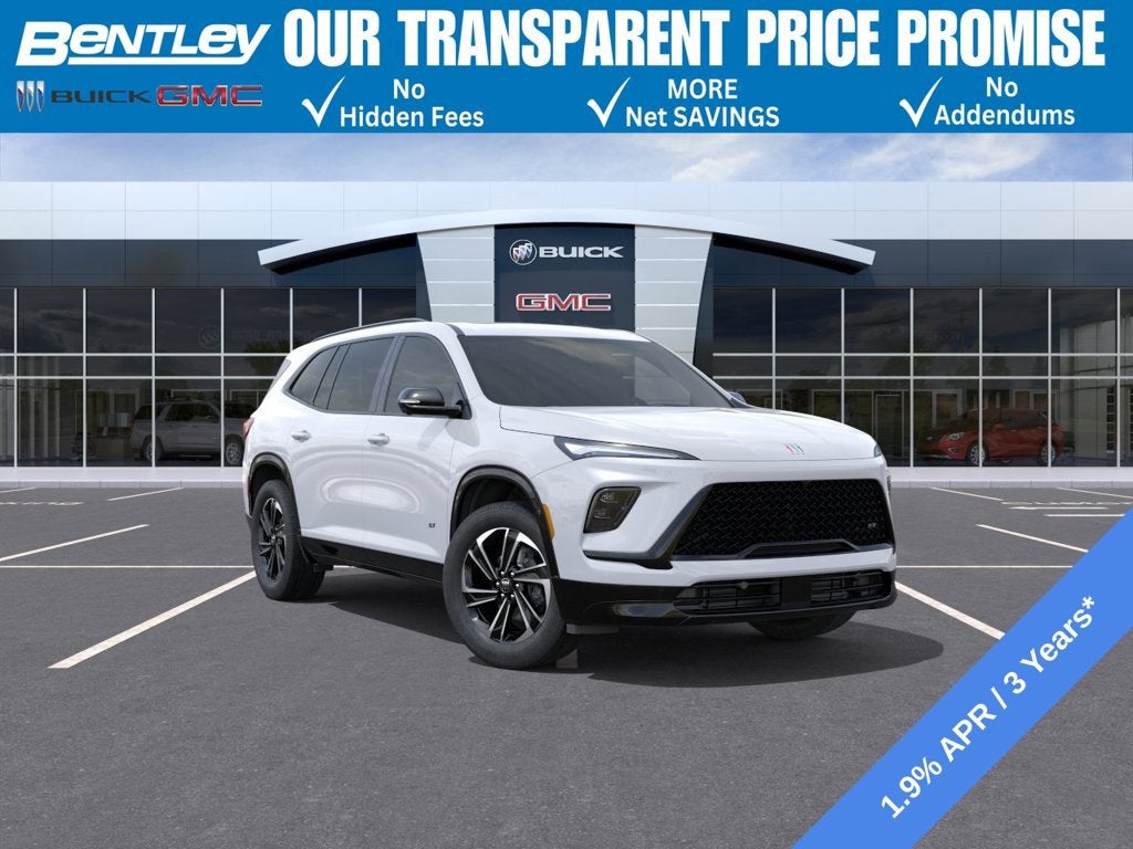 Summit White 2026 Buick Enclave SUV / Crossover Front-Wheel Drive Automatic