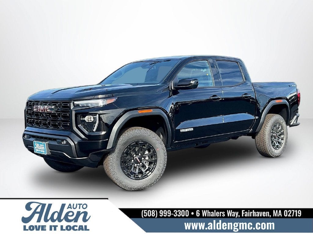Onyx Black 2026 GMC Canyon Pickup Truck Four-Wheel Drive Automatic