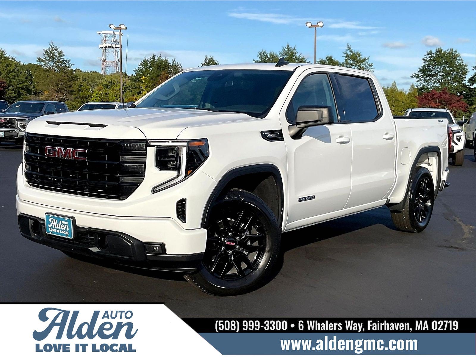Summit White 2026 GMC Sierra 1500 Pickup Truck Four-Wheel Drive Automatic