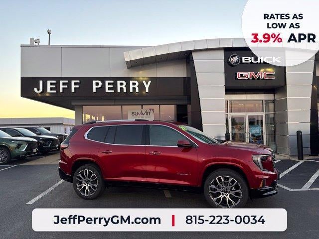 Volcanic Red Tintcoat 2027 GMC Acadia SUV / Crossover Four-Wheel Drive Automatic