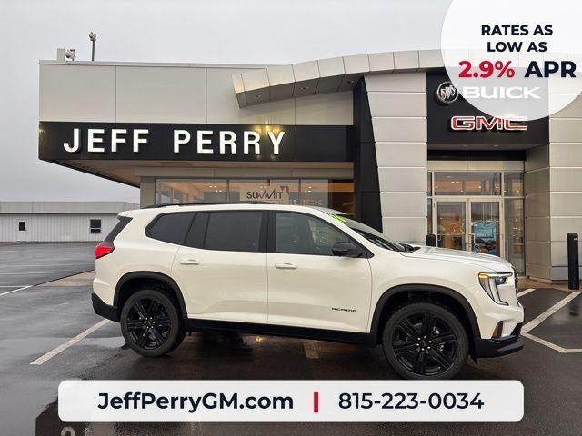 Summit White 2026 GMC Acadia SUV / Crossover Four-Wheel Drive Automatic