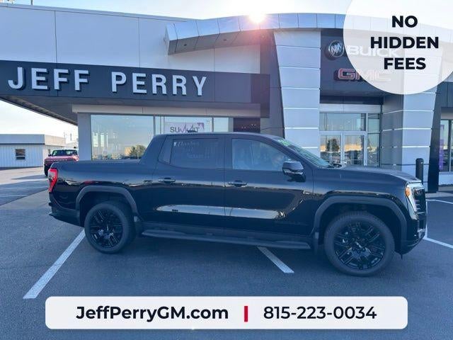 Onyx Black 2026 GMC Sierra EV Elevation Crew Cab (Extended Range) e4WD Pickup Truck All-Wheel Drive Automatic