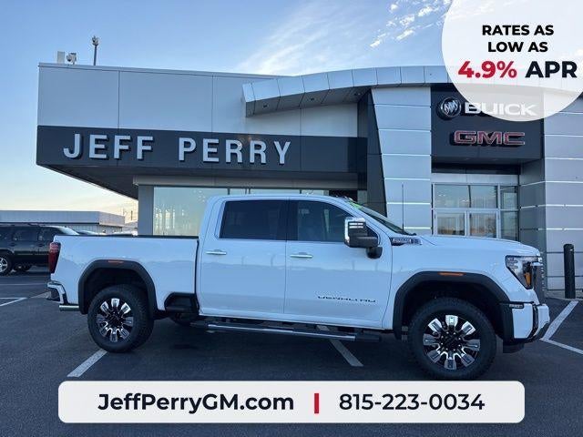 Summit White 2026 GMC Sierra 2500HD Pickup Truck Four-Wheel Drive Automatic