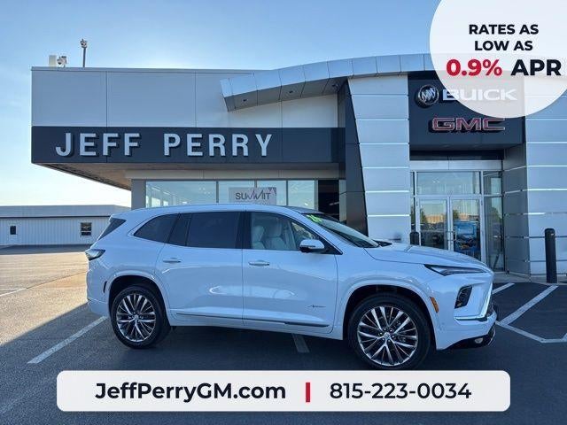 Iridescent White Tricoat 2026 Buick Enclave SUV / Crossover Four-Wheel Drive Automatic