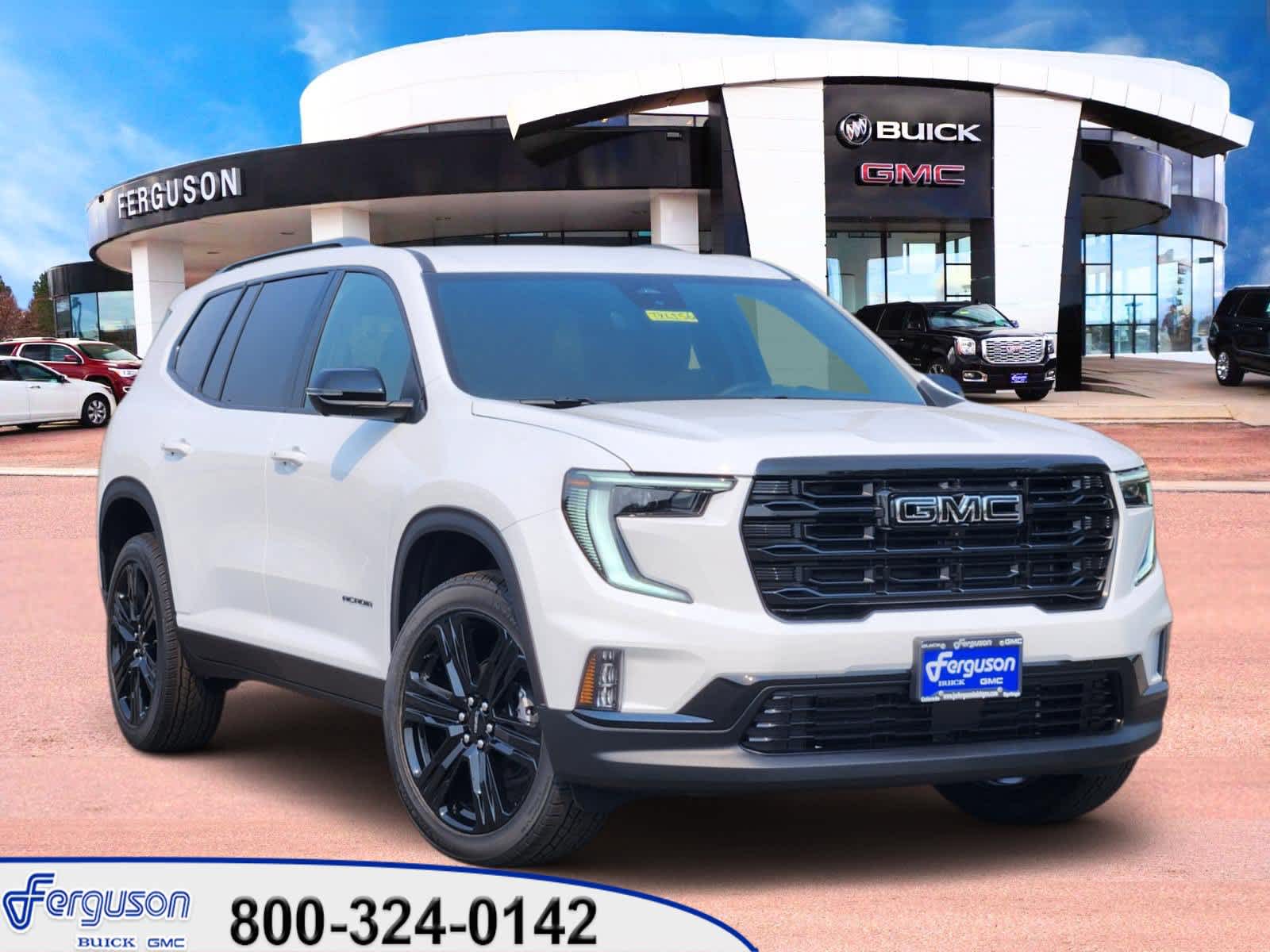 Summit White 2026 GMC Acadia SUV / Crossover Four-Wheel Drive Automatic