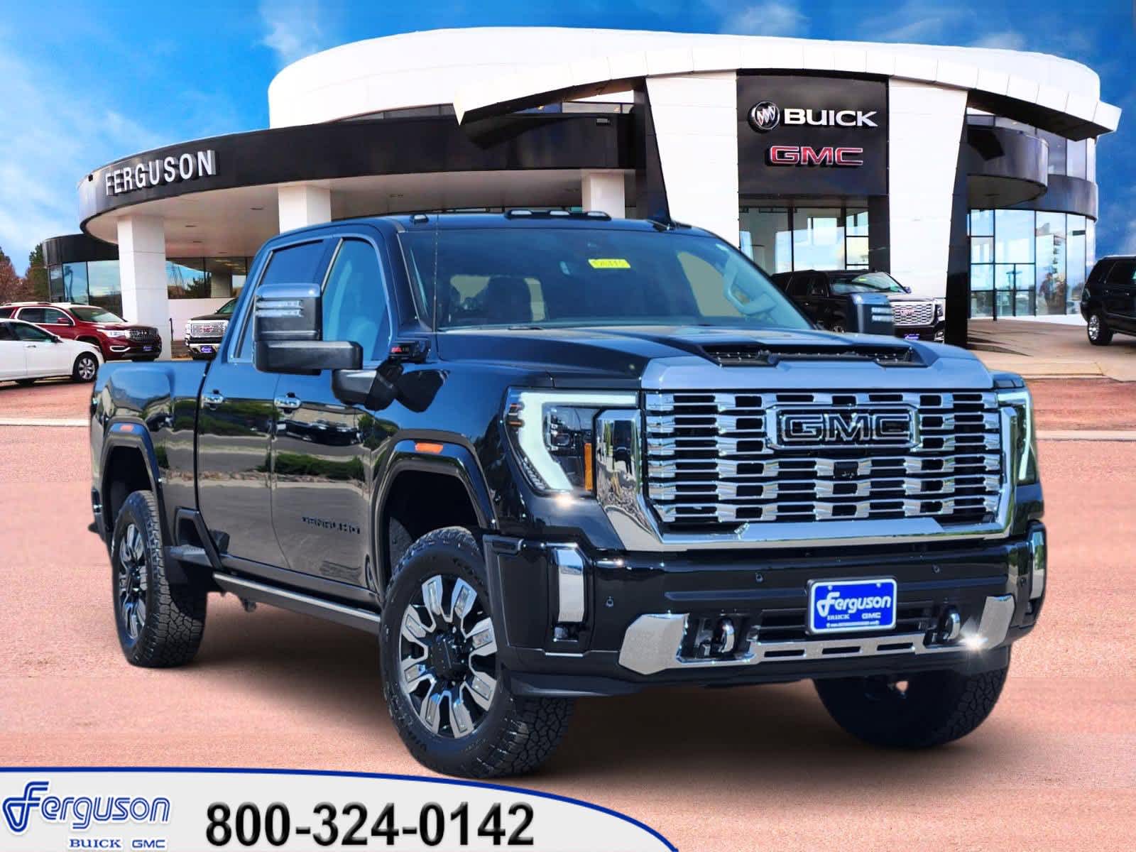 Onyx Black 2026 GMC Sierra 2500HD Pickup Truck Four-Wheel Drive Automatic