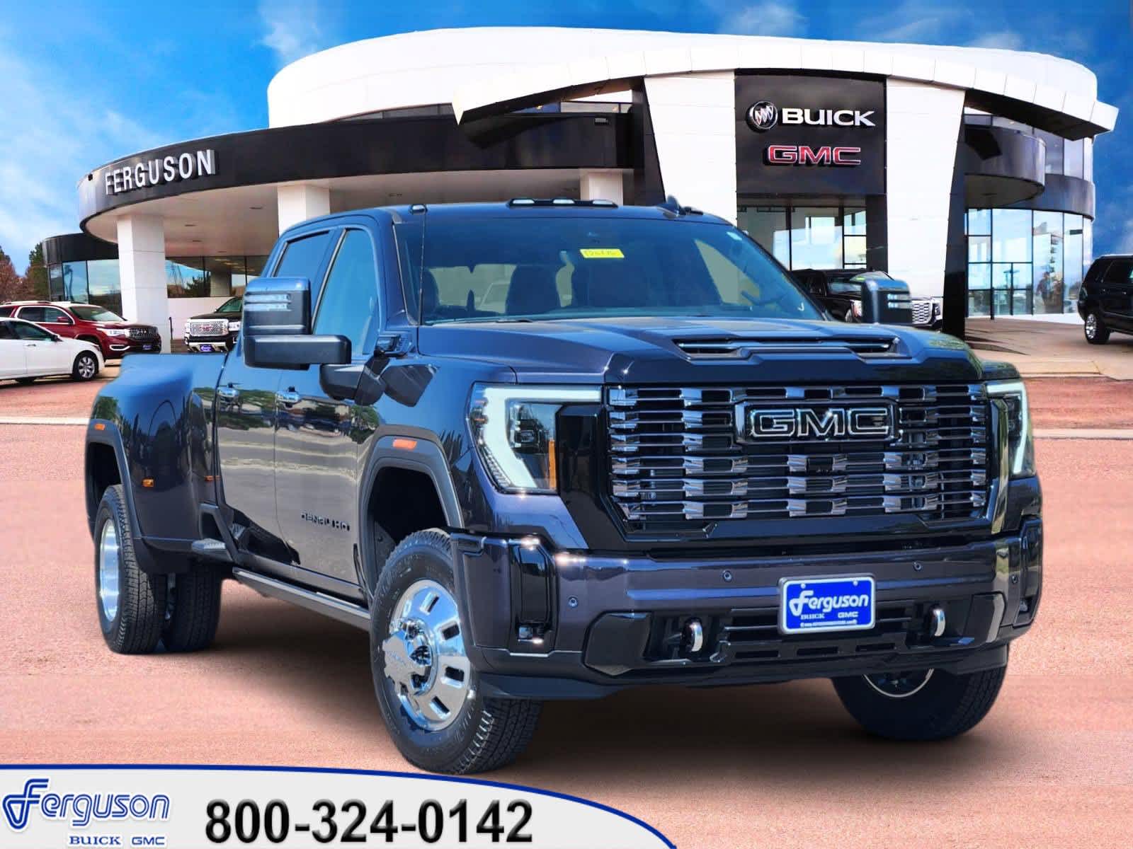 Titanium Rush Metallic 2026 GMC Sierra 3500HD Pickup Truck Four-Wheel Drive Automatic