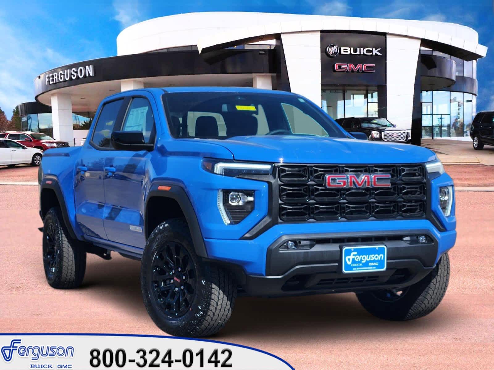 Blue (Rapids Metallic) 2026 GMC Canyon Pickup Truck Four-Wheel Drive Automatic