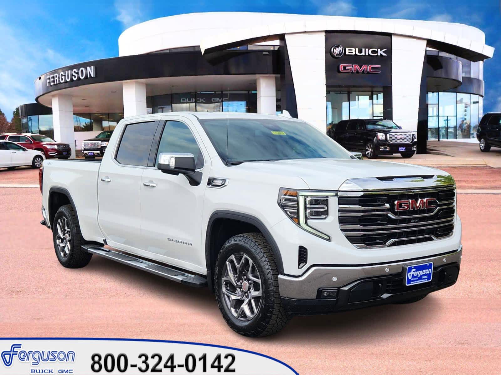Summit White 2026 GMC Sierra 1500 Pickup Truck Four-Wheel Drive Automatic