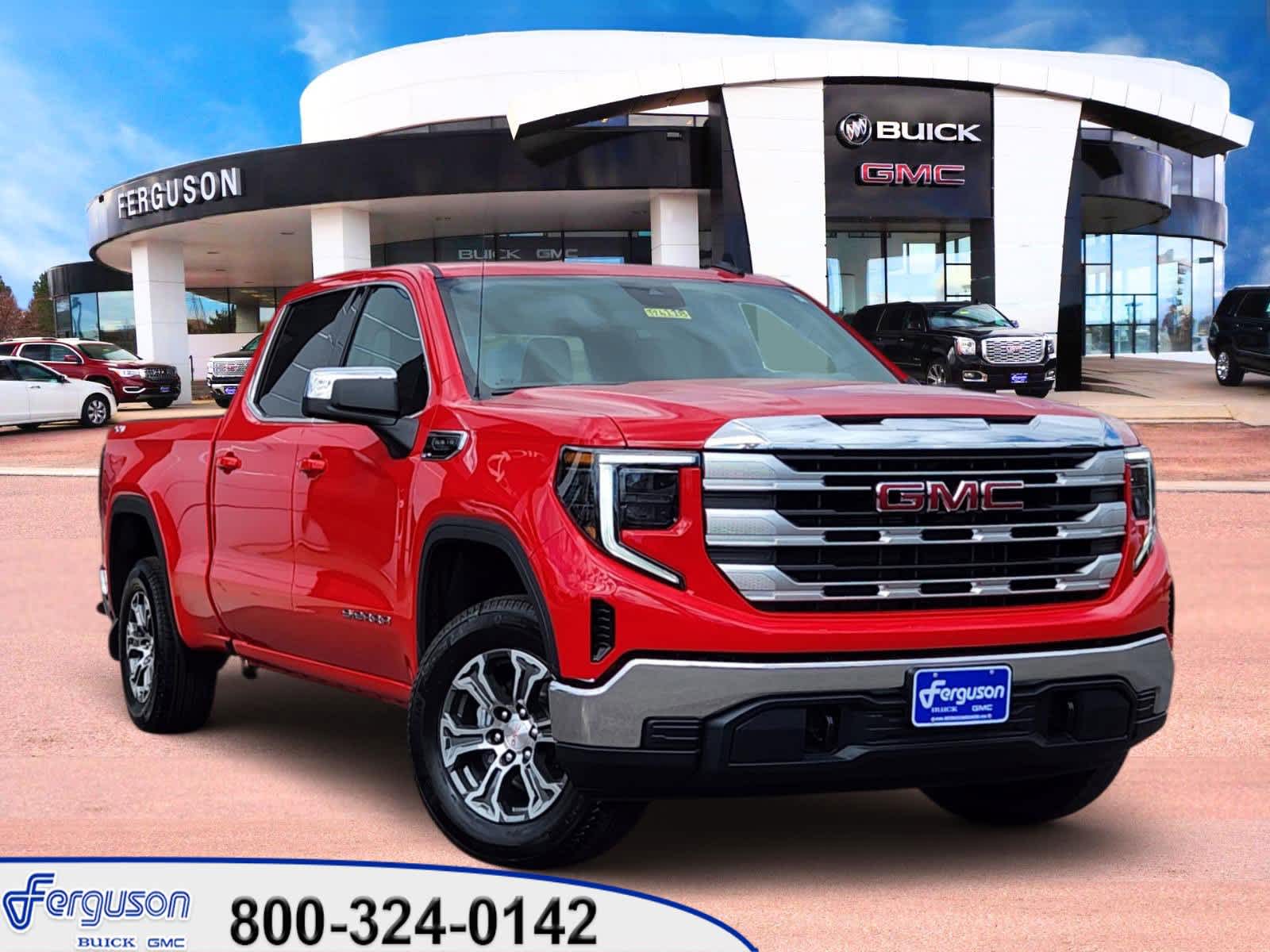 Cardinal Red 2026 GMC Sierra 1500 Pickup Truck Four-Wheel Drive Automatic
