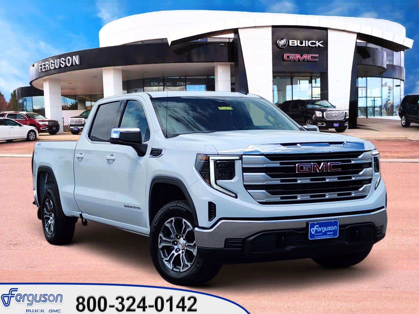 Summit White 2026 GMC Sierra 1500 Pickup Truck Four-Wheel Drive Automatic