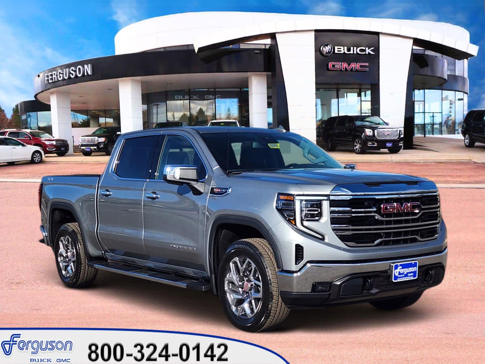 Sterling Metallic 2026 GMC Sierra 1500 Pickup Truck Four-Wheel Drive Automatic