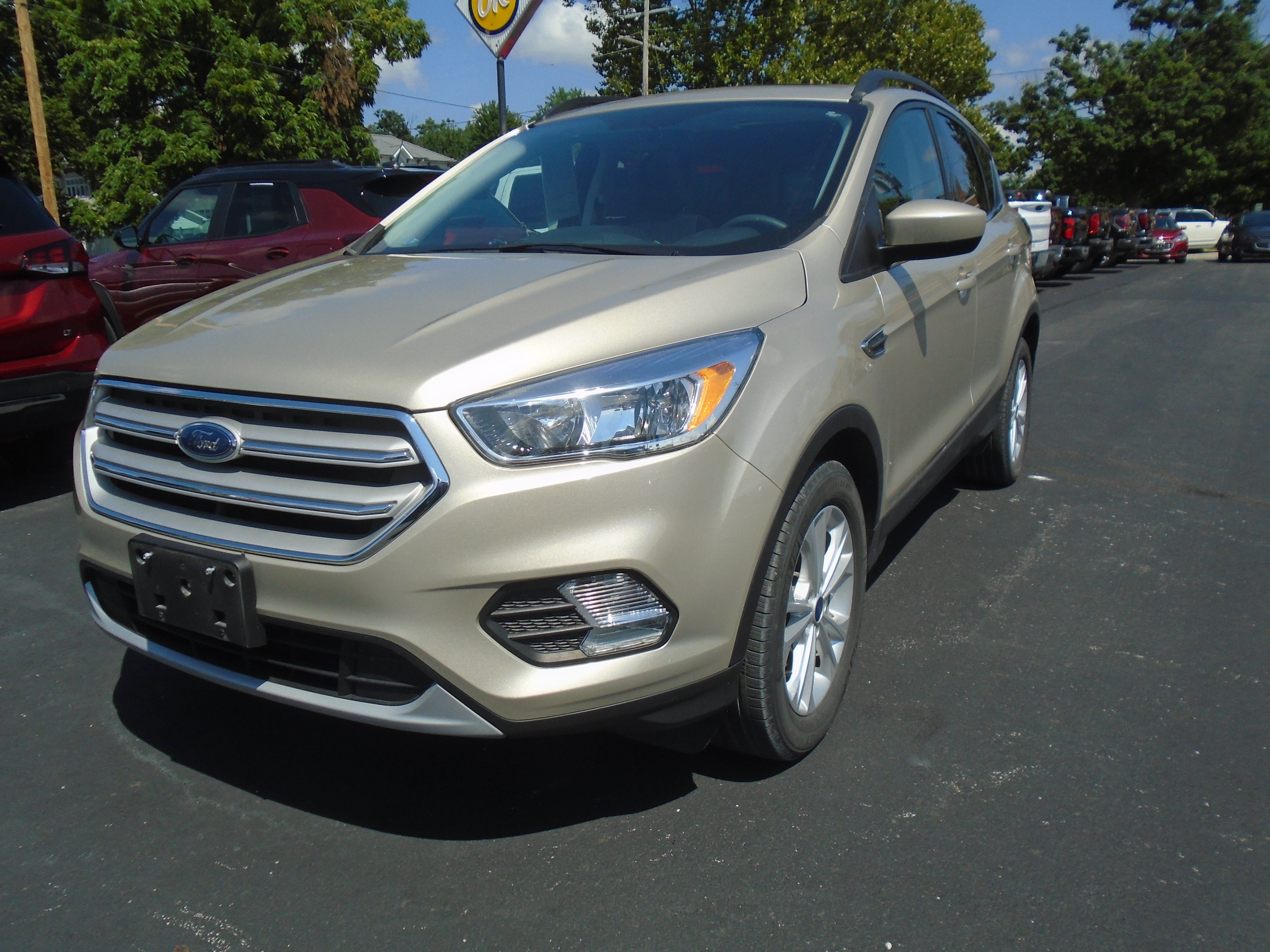 Gold 2018 Ford Escape SUV / Crossover Front-Wheel Drive 