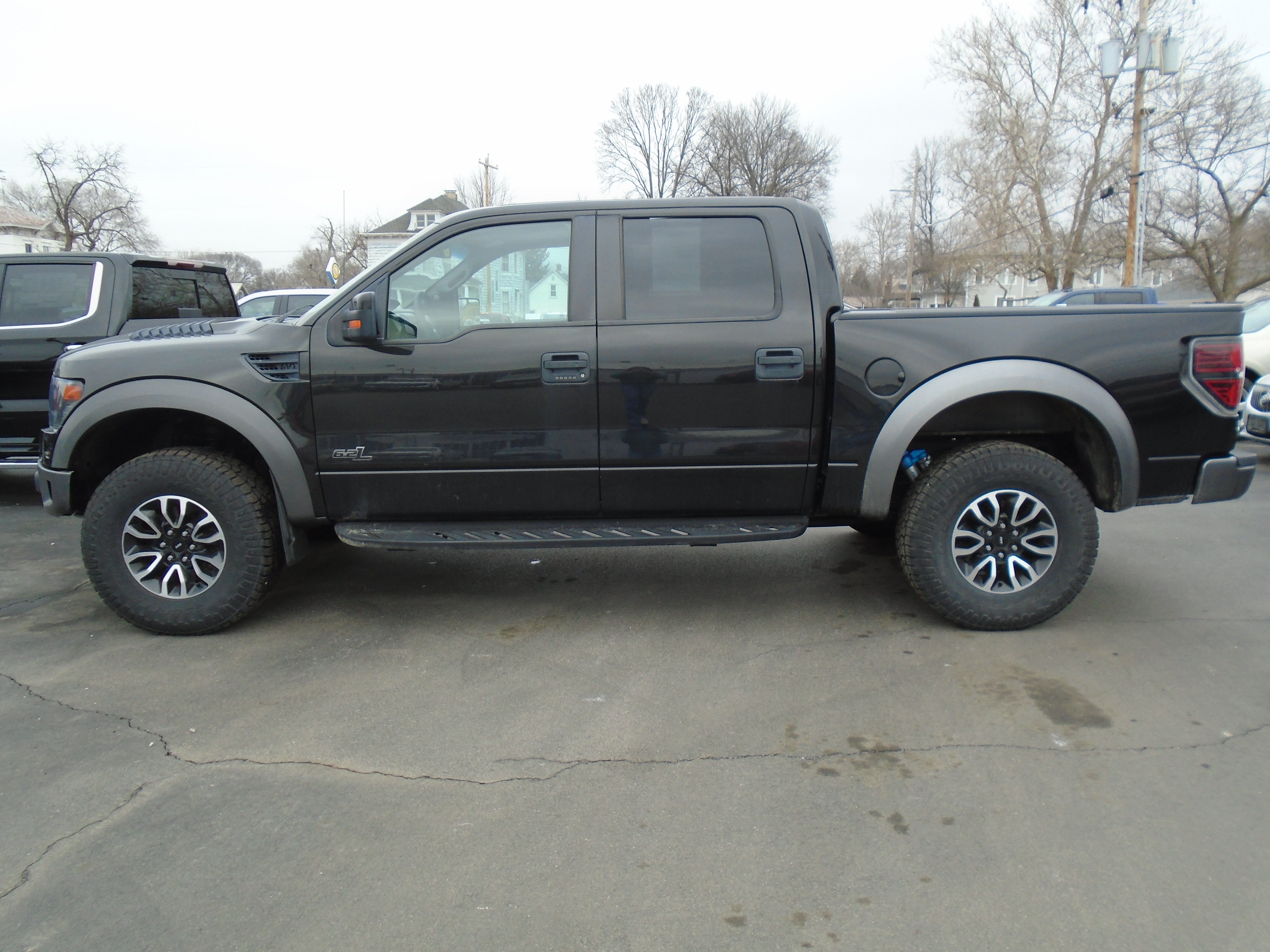 Black 2014 Ford F-150 Pickup Truck Four-Wheel Drive Automatic