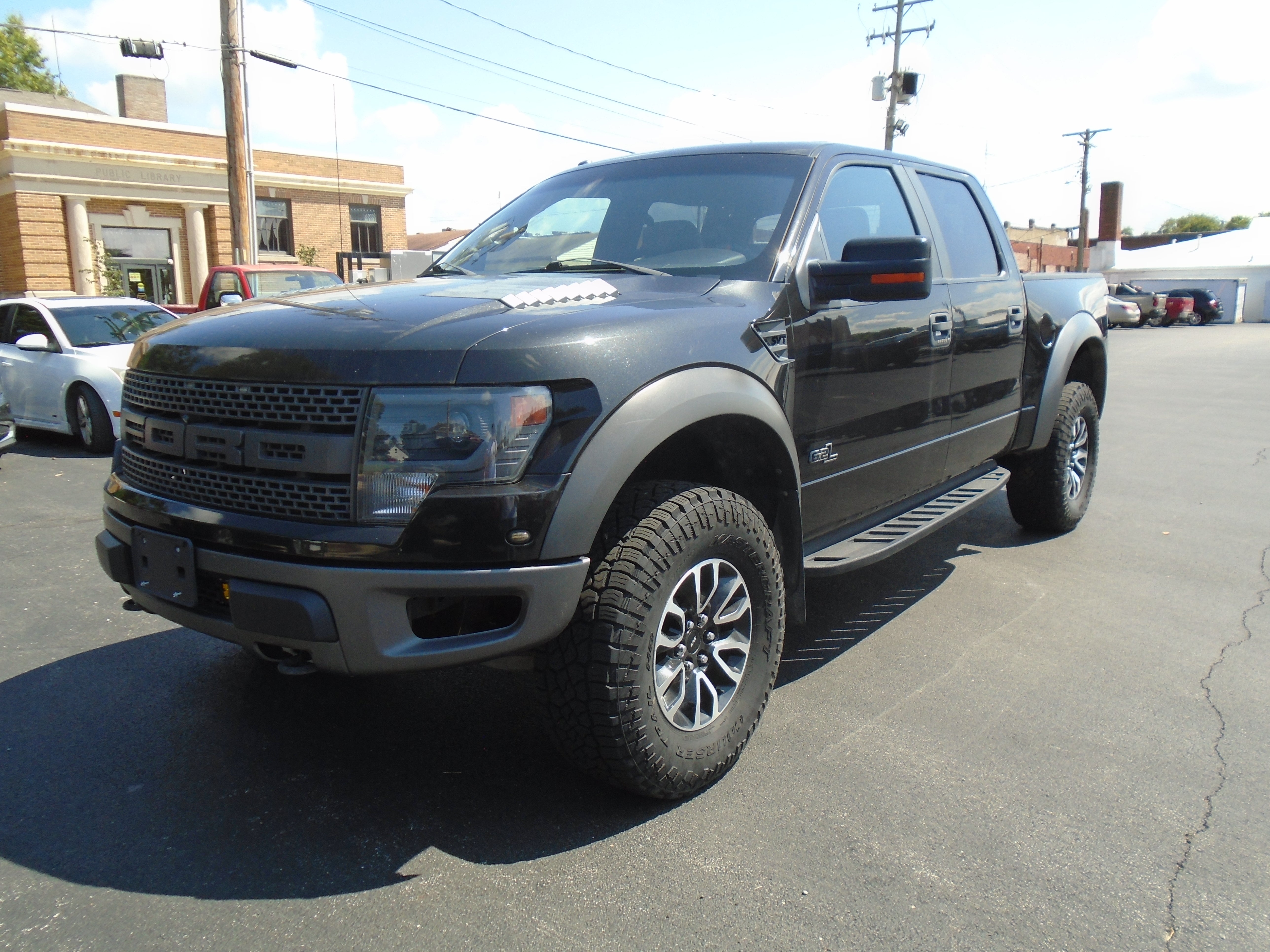 Black 2014 Ford F-150 Pickup Truck Four-Wheel Drive Automatic