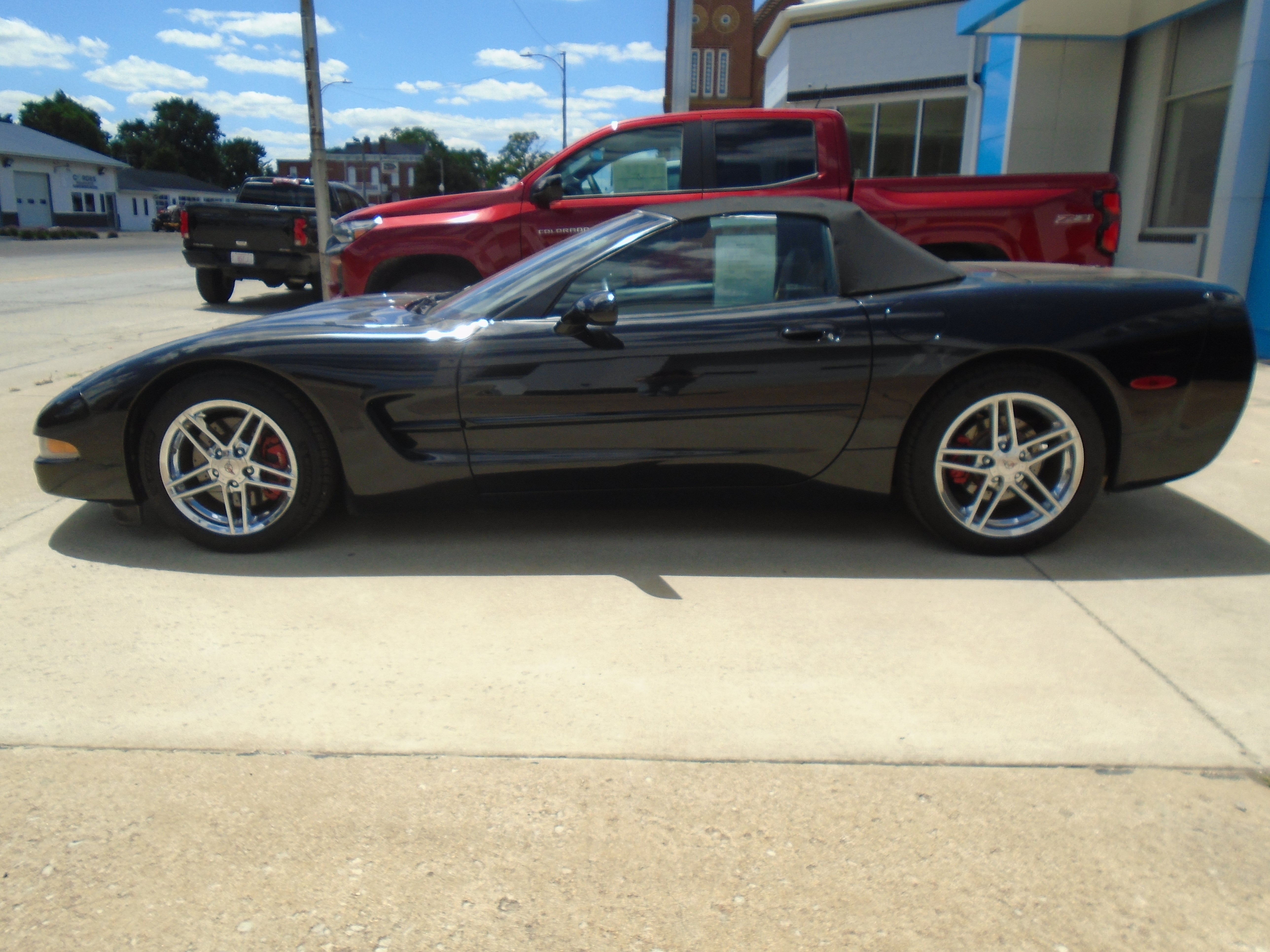 Black 1998 Chevrolet Corvette Convertible Rear-Wheel Drive Automatic