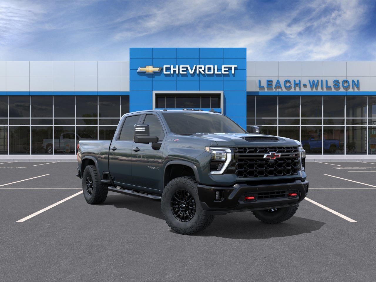 Cypress Gray 2026 Chevrolet Silverado 2500HD Pickup Truck Four-Wheel Drive Automatic