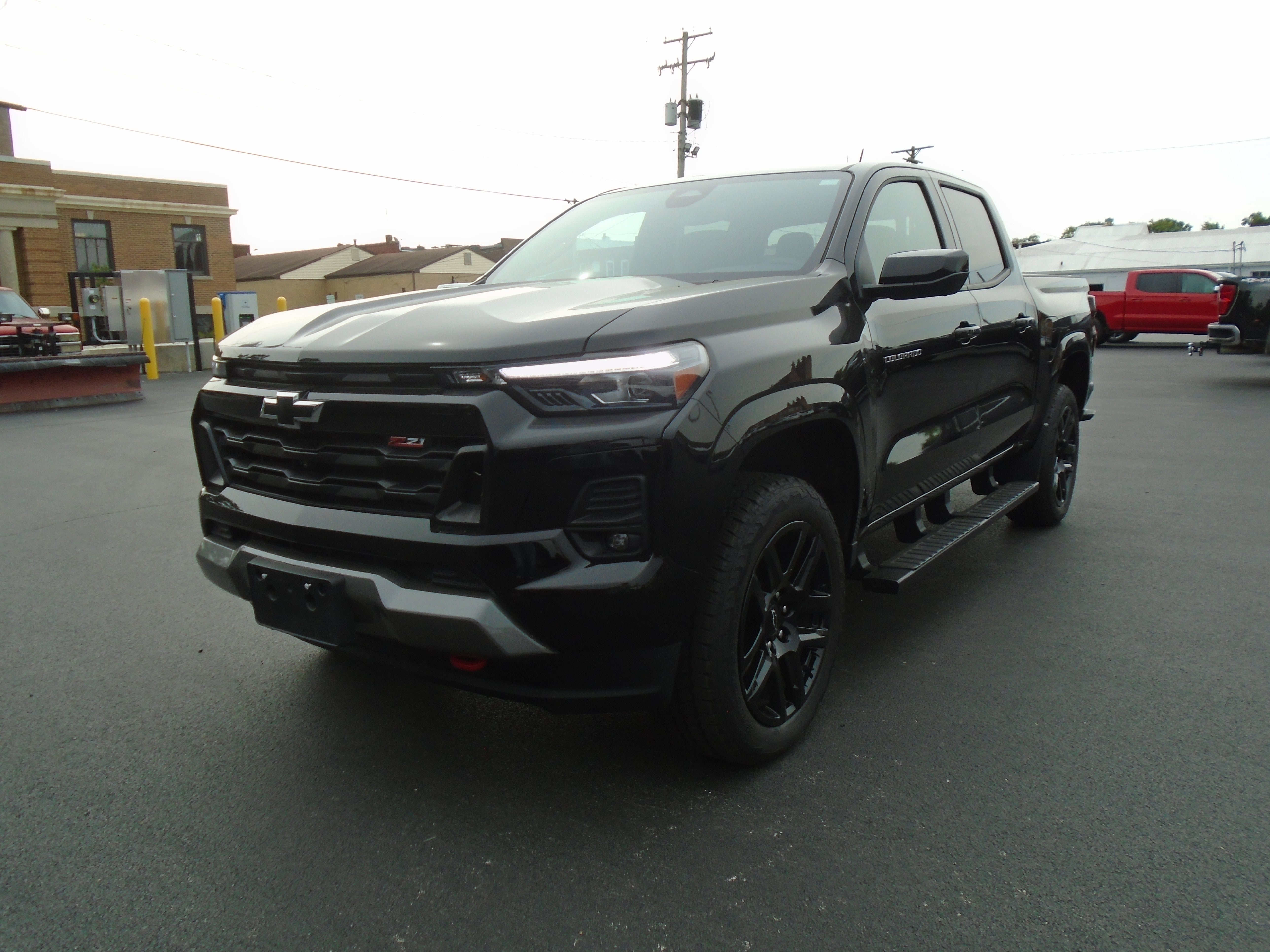 Black 2025 Chevrolet Colorado Pickup Truck Four-Wheel Drive Automatic