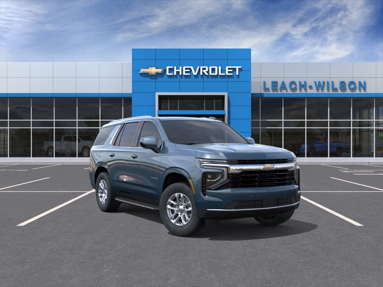 Lakeshore Blue Metallic 2026 Chevrolet Tahoe SUV / Crossover Four-Wheel Drive Automatic
