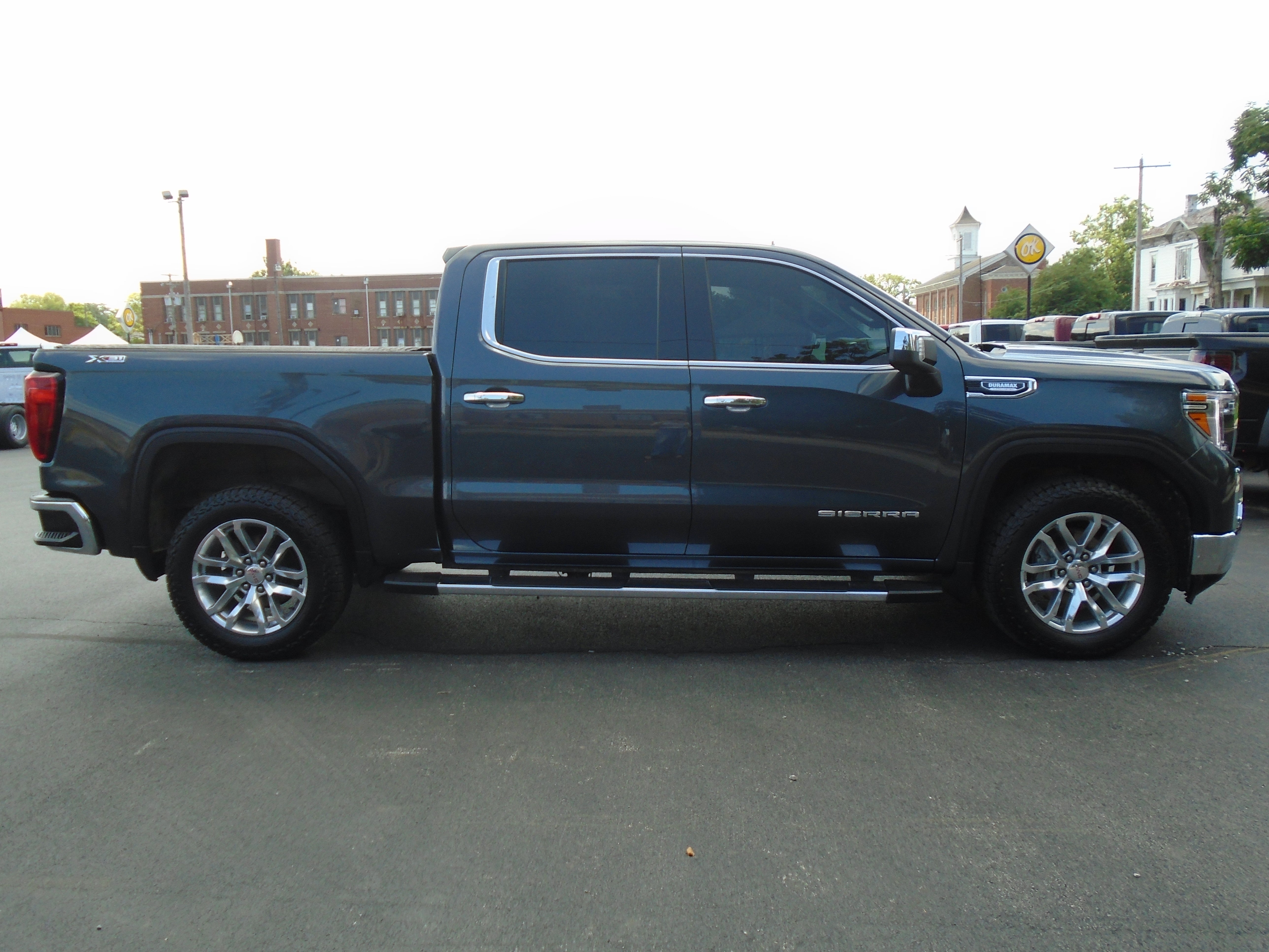 Gray (Dark Sky Metallic) 2021 GMC Sierra 1500 Pickup Truck Four-Wheel Drive Automatic