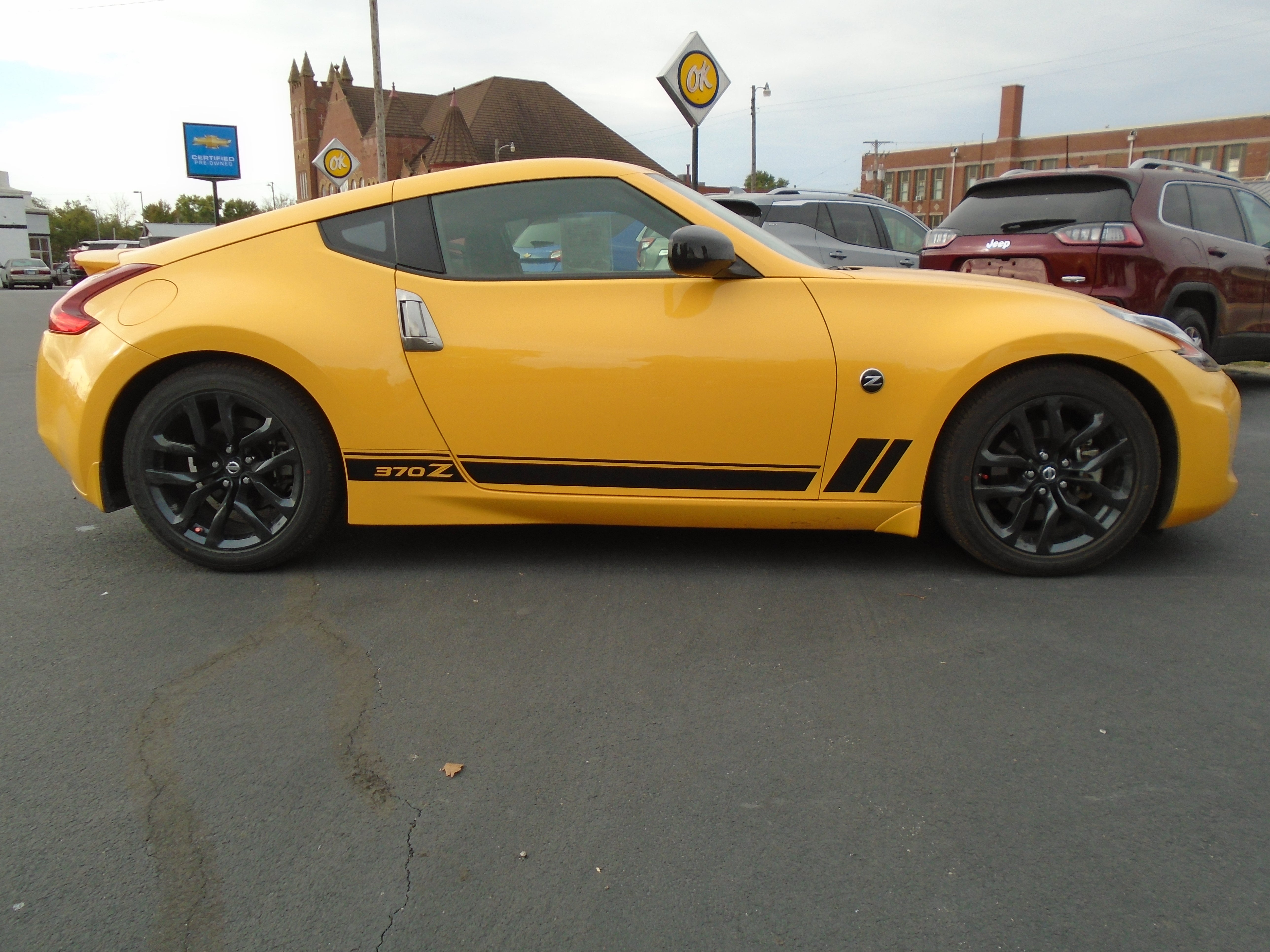 Yellow 2018 Nissan 370Z Base Coupe Rear-Wheel Drive Automatic