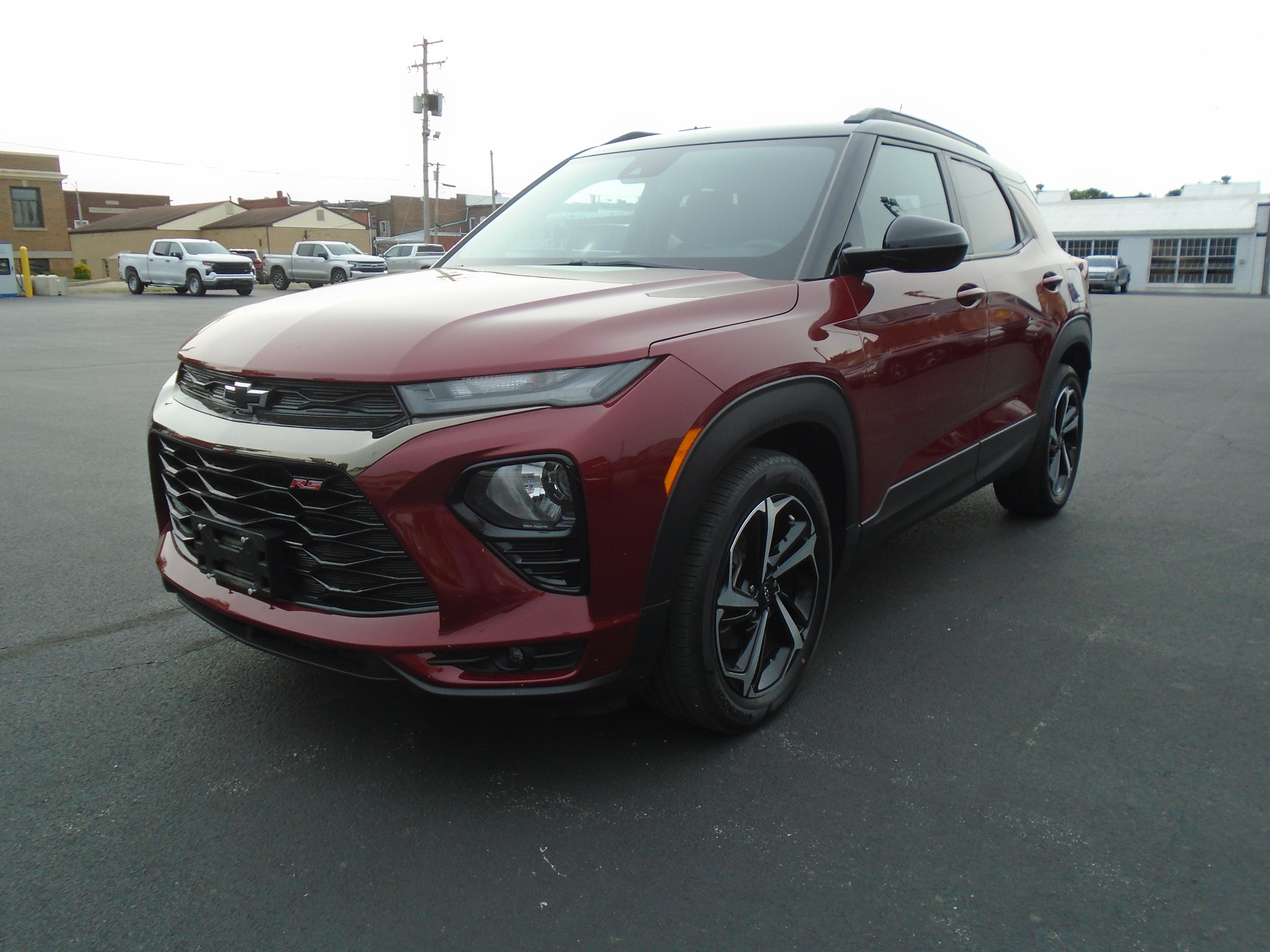 Red (Crimson Metallic) 2022 Chevrolet Trailblazer SUV / Crossover Front-Wheel Drive Automatic