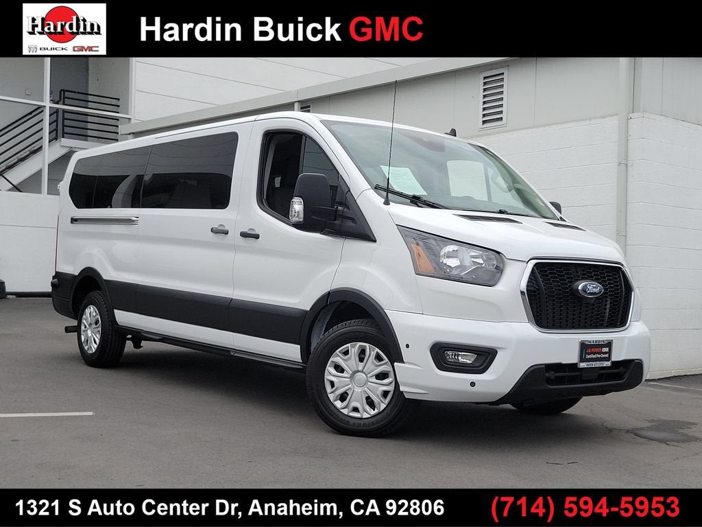 White 2024 Ford Transit Passenger Van Rear-Wheel Drive Automatic
