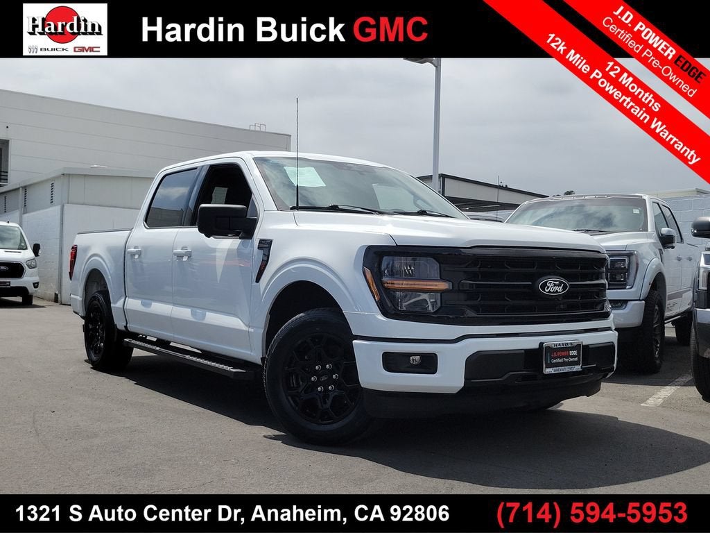 White 2024 Ford F-150 Pickup Truck 4X2 Automatic